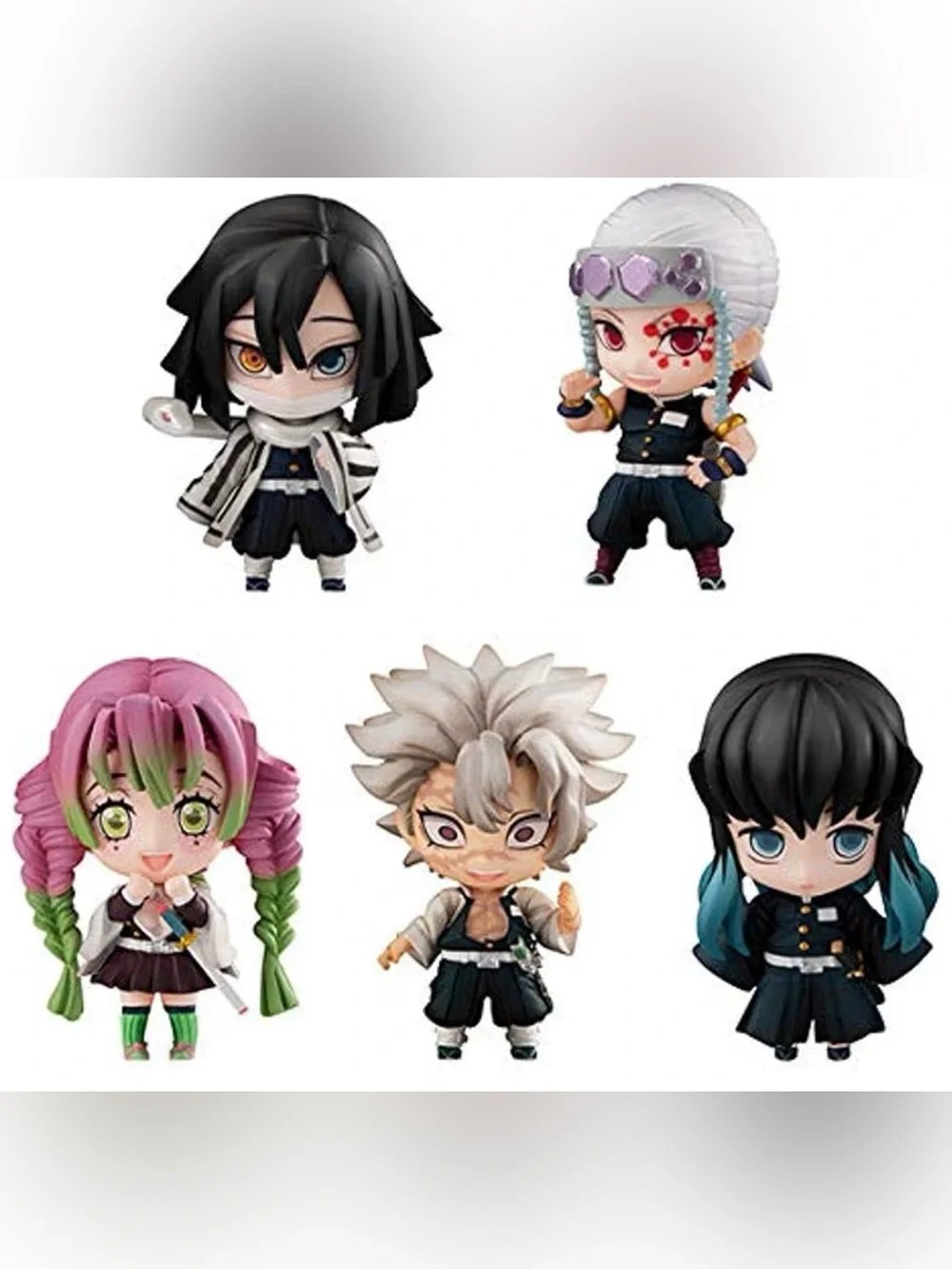 Demon Slayer Action Figure Set of 5  - Set B